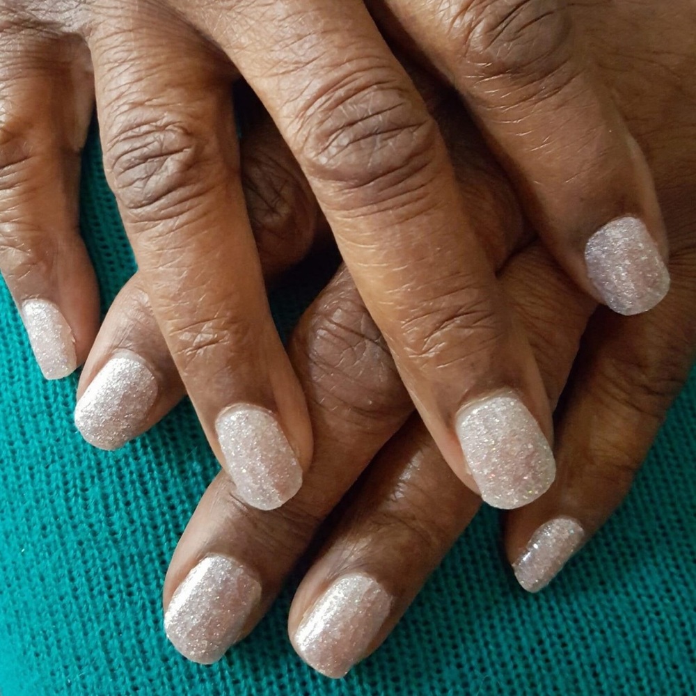 *Retired* Color Street: Home Sleet Home | White Silver Glitter Winter Holiday
